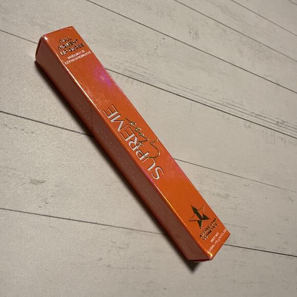 Jeffree Star Supreme Gloss Lip Gloss Orange County Full Pigment 0.17 oz New - Picture 1 of 7